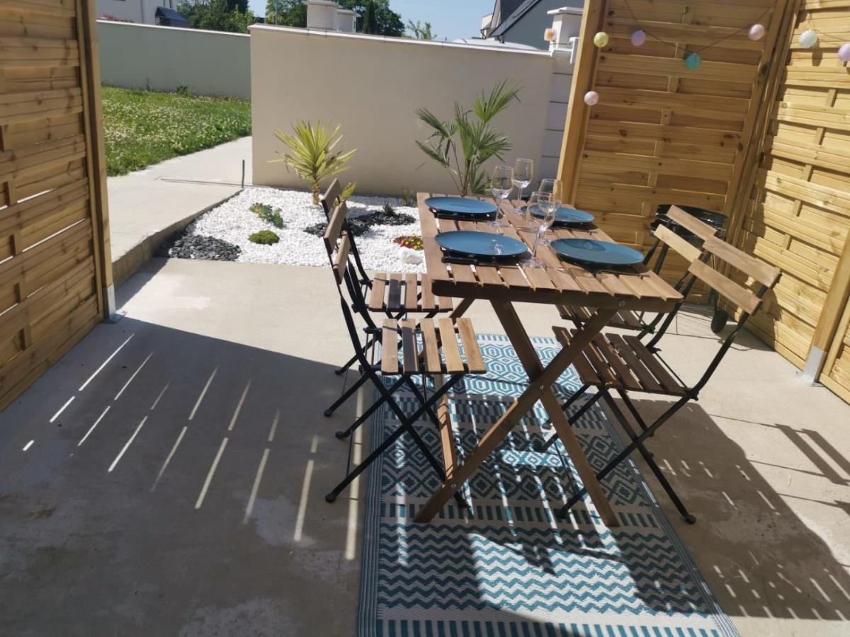 Appartement dans maison neuve cosy avec terrasse 5 mn de Bayeux et 10 mn plage du débarquement Sommervieu Extérieur photo