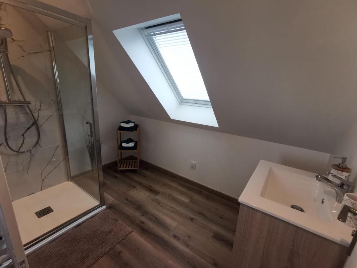 Appartement dans maison neuve cosy avec terrasse 5 mn de Bayeux et 10 mn plage du débarquement Sommervieu Extérieur photo